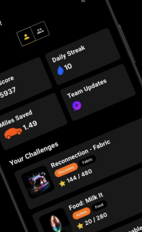 Something app interface